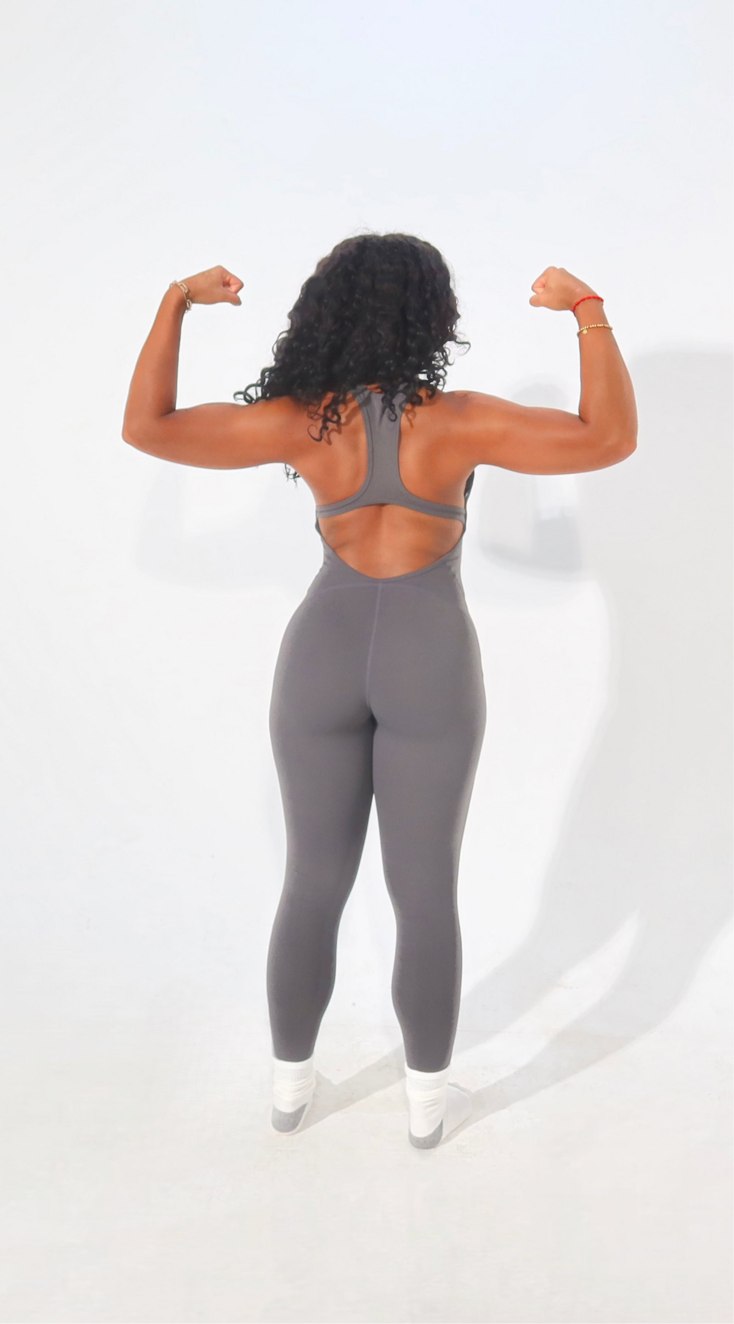 JUMPSUIT: RACER BACK & CUT OUT ALL IN ONE