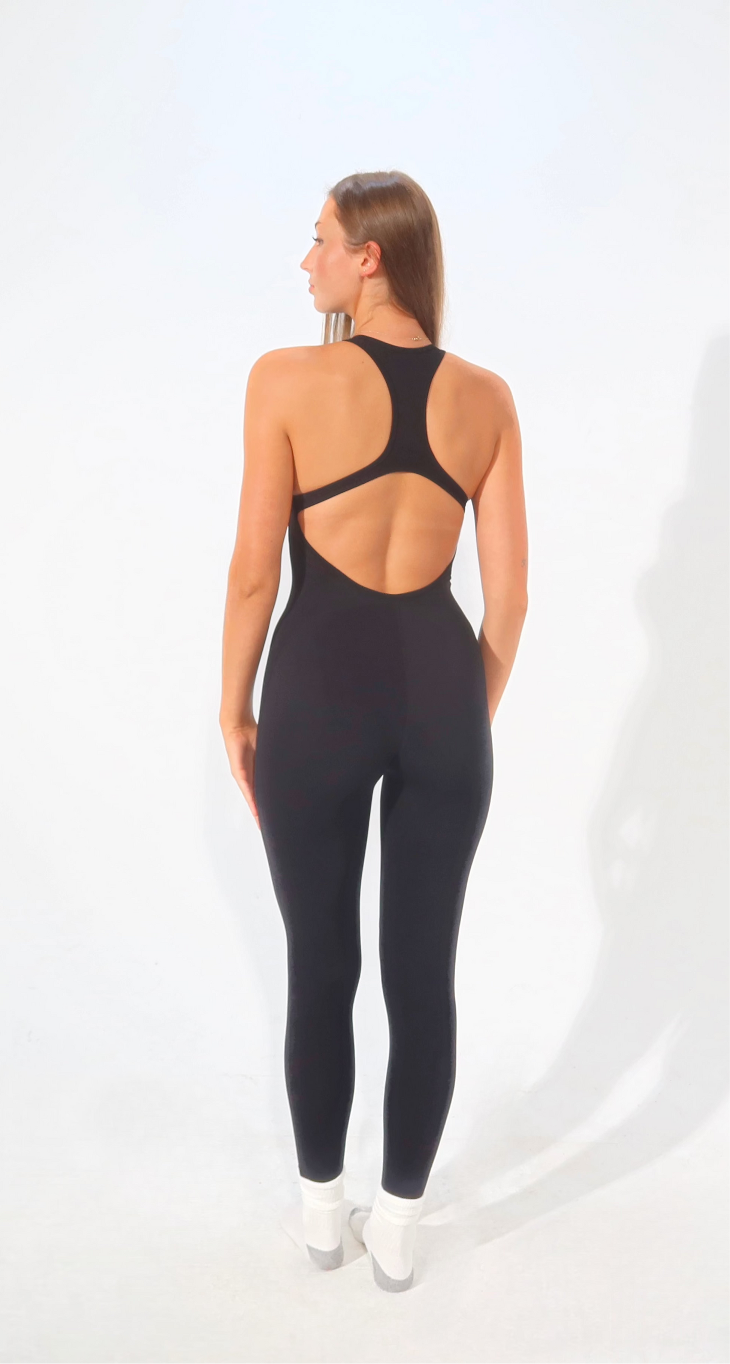 JUMPSUIT: RACER BACK & CUT OUT ALL IN ONE