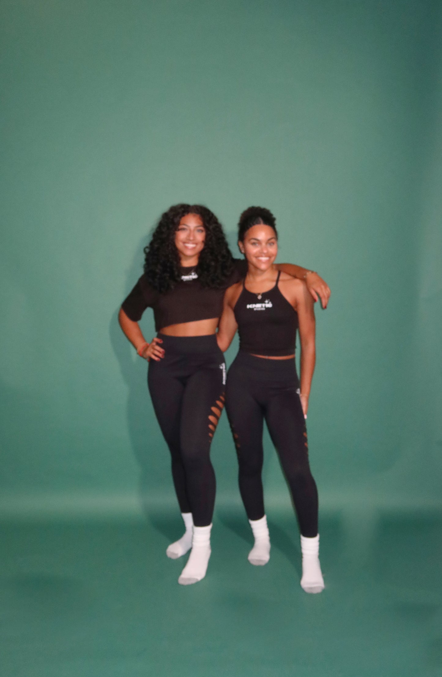 SIDE SLIT BODY CONTOURING FULL LENGTH LEGGINGS